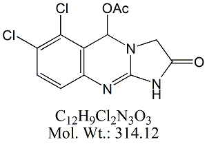 Anagrelide 5-Acetoxy Impurity